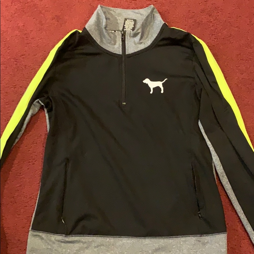 Victoria’s Secret PINK 1/4 zip sweatshirt. Size M